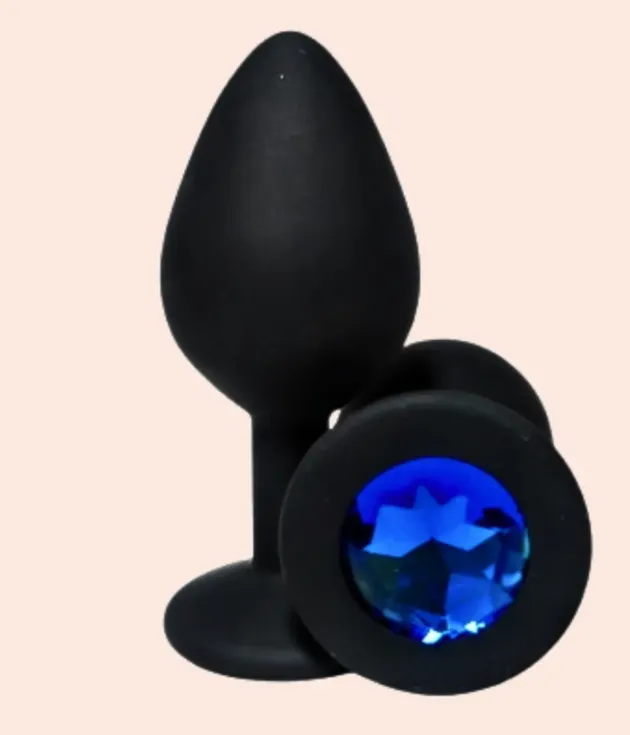Slicone Gemstone plug