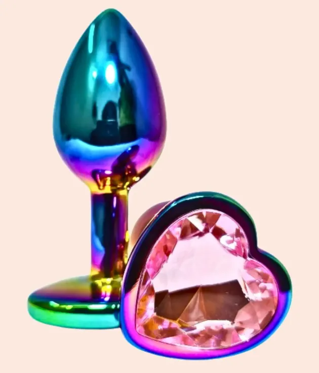 Rainbow Gemstone plug