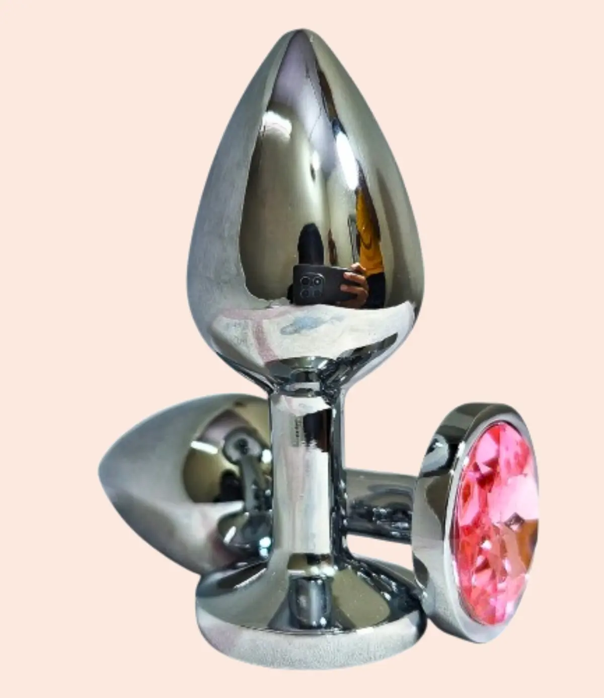Silver Gemstone plug