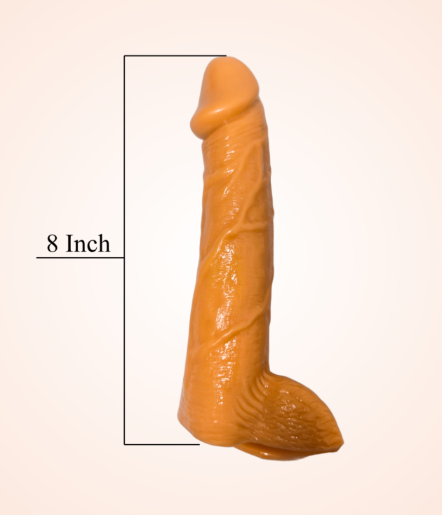 8 Inch Realistic Veined Penis Sleeve