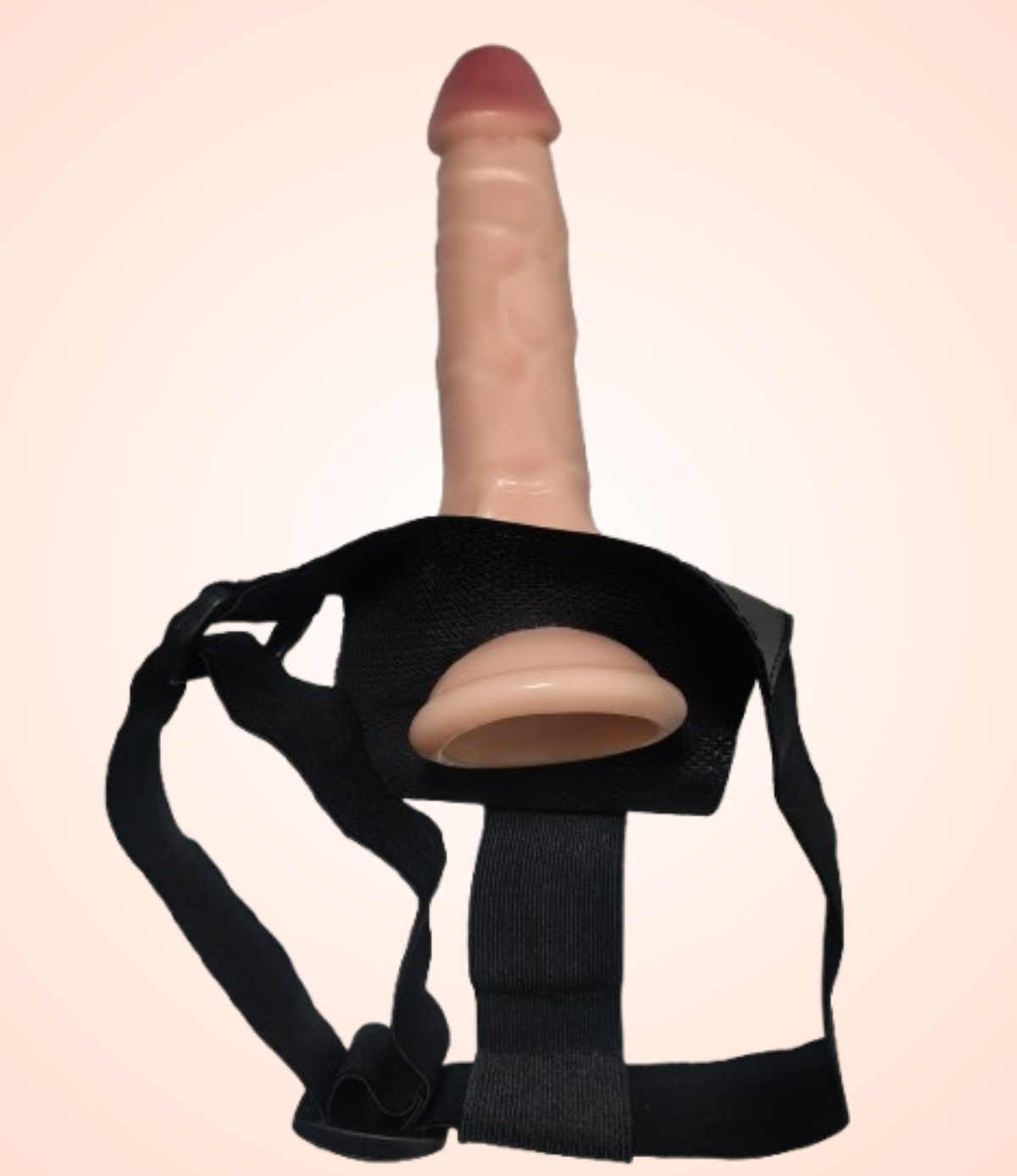 8 Inch Pink Top Dildo with Belt - Image 3